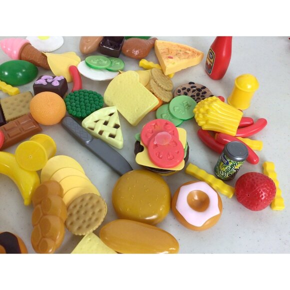 Kids Play Pretend Food Kitchen Lot as Shown - Picture 6 of 7